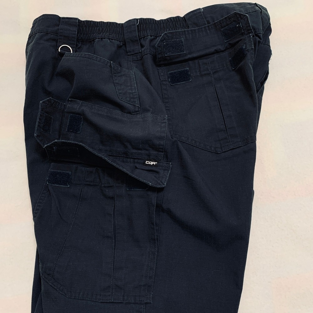 CQR Tactical Cargo Pants Men's Workwear Hiking Outdoors Navy 38x35 (Tag 38x36) - Picture 7 of 15